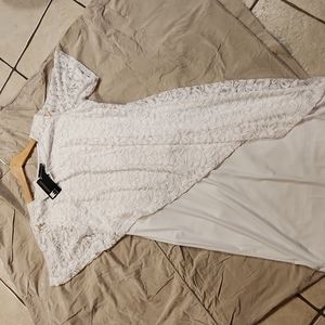 White Lace Dress
